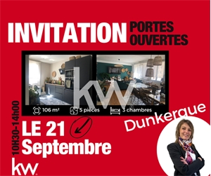t5 à la vente -   59140  DUNKERQUE, surface 106 m2 vente t5 - UBI437676308